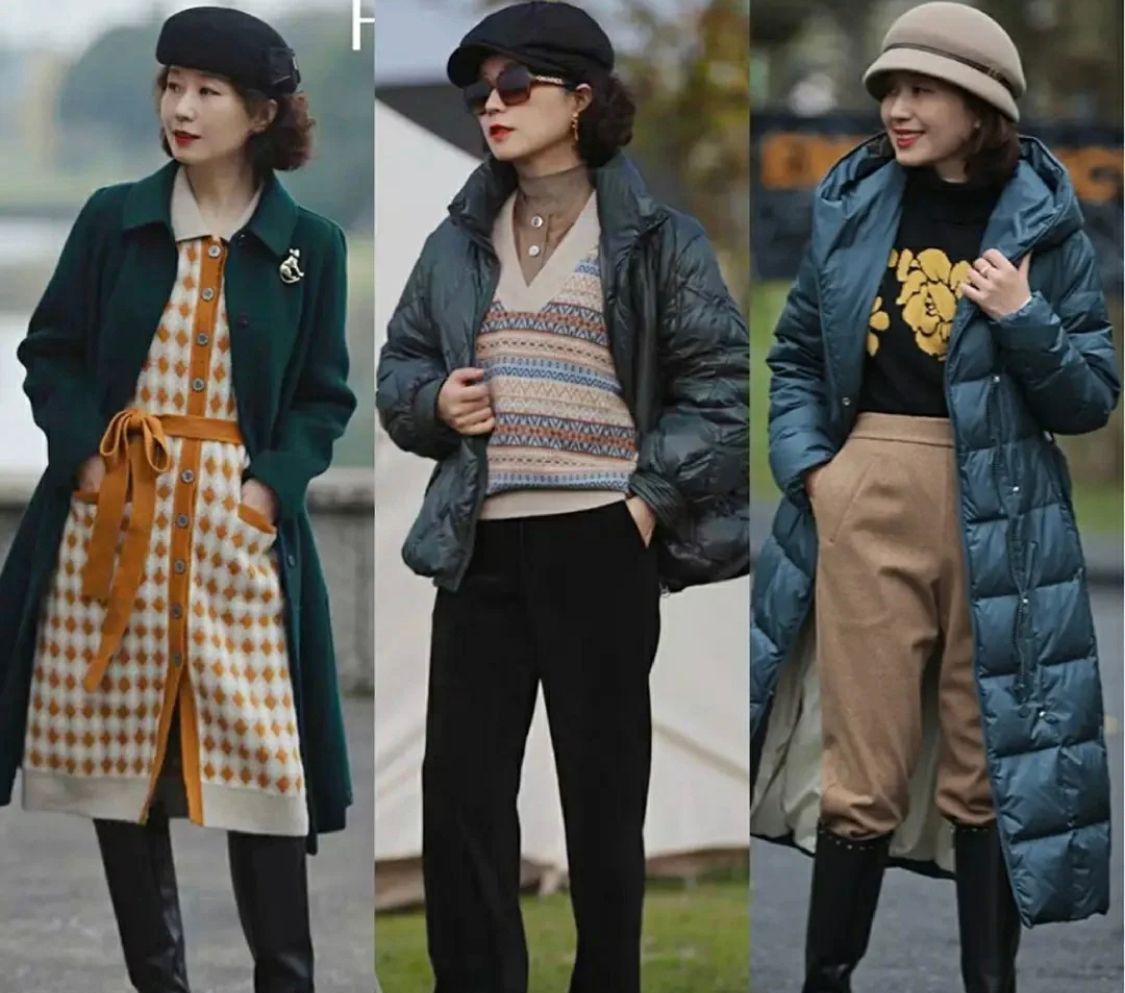 中年女人放任老態的體現:披頭散髮、穿衣花俏,到老都油膩感十足。