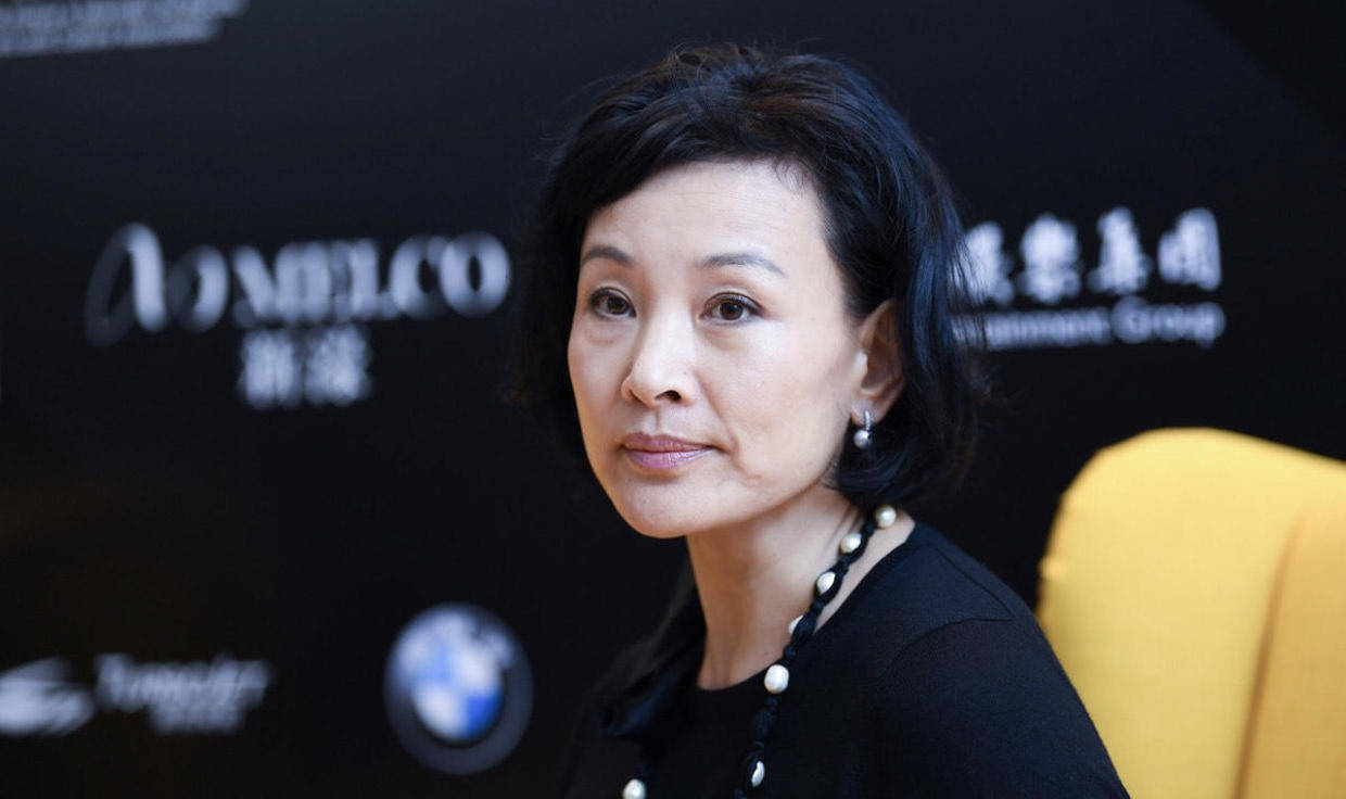 陳沖雖然老相明顯，氣質卻一直保持得出類拔萃。