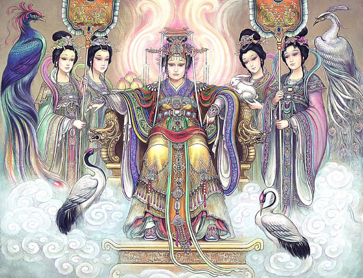 歷史上究竟有沒有西王母，西漢末年的行西王母詔籌事件。