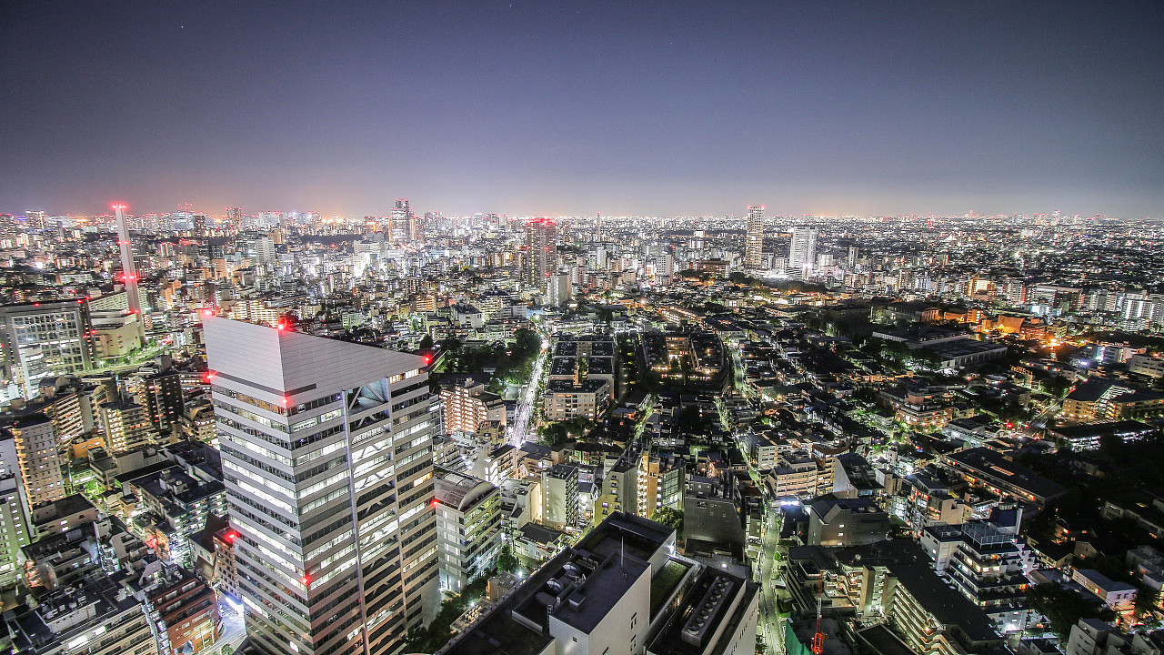 東京絕對比上海強至少一個檔次。