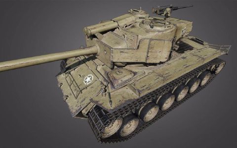 戰車世界：美軍的M26重型戰車能夠打敗虎王嗎？